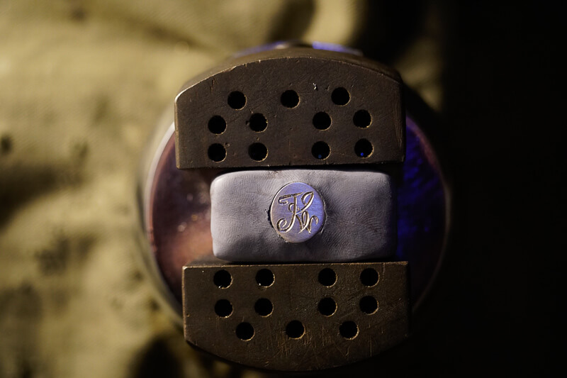【Semi-custom made】The My Way×KUBUS Hand Engraved Oval Signet Ring(Sv925)Blog3