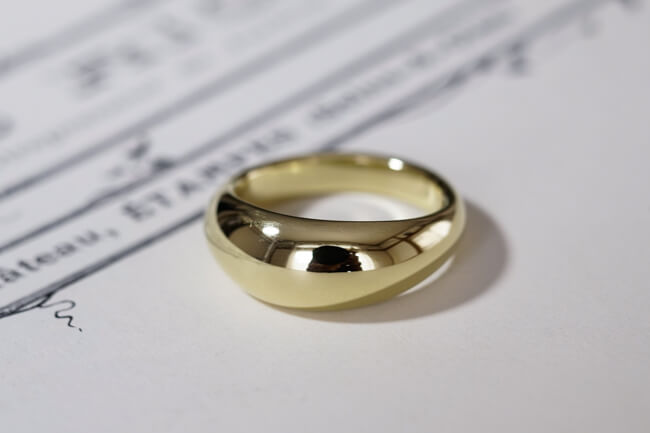 【Regular item】pukku-ring(from a Brass NUT)_完成
