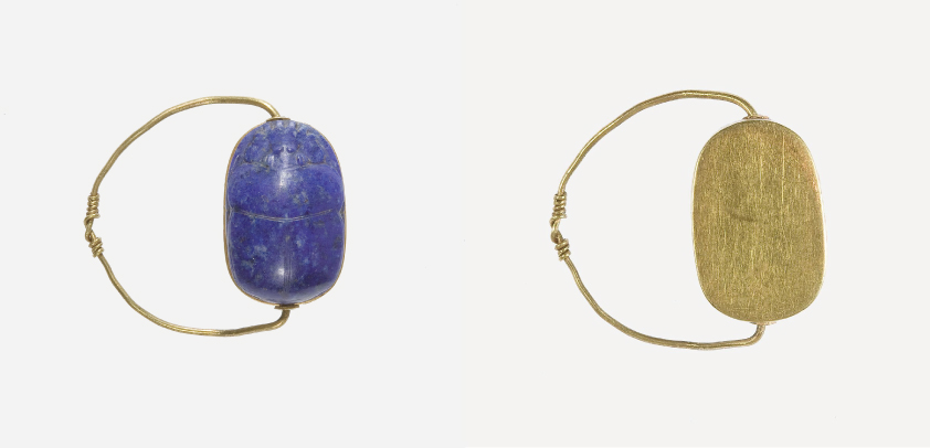 スカラベ形印章指輪