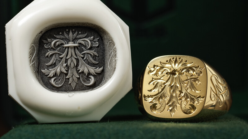 「木村」”紋章のようなデザイン+模様やモチーフ” 漢字のデザイン