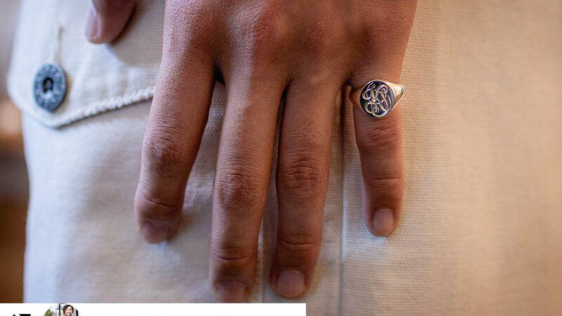 【Semi-custom made】Glayage KYOTO×KUBUS Hand Engraved Oval Signet Ring(Sv925) 「KS」_5 【Semi-custom made】Glayage KYOTO×KUBUS Hand Engraved Oval Signet Ring(Sv925) 「KS」_5