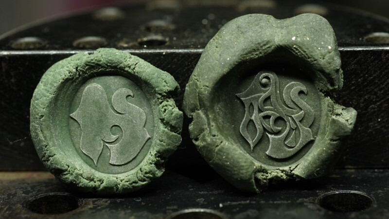 Hand Engraved Oval Signet Ring(Silver925)「Adamis」_13