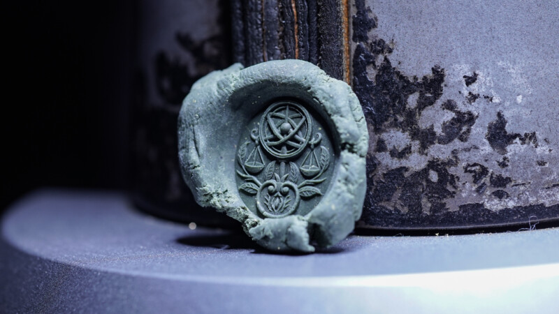 Hand Engraved Oval Signet Ring(K18PG) 「天球儀+天秤+リンゴ」+「JY(側面彫刻)」_19 Hand Engraved Oval Signet Ring(K18PG) 「天球儀+天秤+リンゴ」+「JY(側面彫刻)」_19