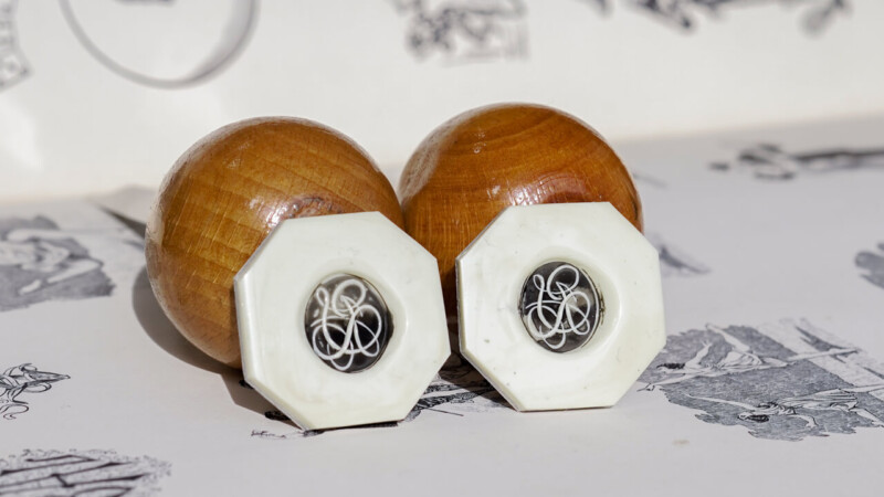 【Pair Signet Rings】Hand Engraved Oval Signet Rings「SR」(Brass)_11 【Pair Signet Rings】Hand Engraved Oval Signet Rings「SR」(Brass)_11