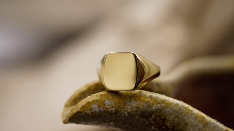 【Bespoke Order】Signut ring face type:Rectangle 【Bespoke Order】Signut ring face type:Rectangle