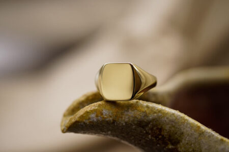 【Bespoke Order】Signut ring face type:Rectangle 【Bespoke Order】Signut ring face type:Rectangle