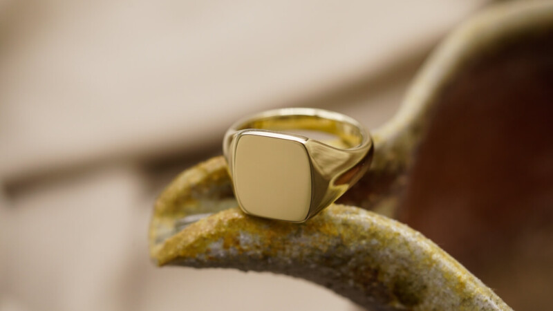 【Bespoke Order】Signut ring face type:Rectangle2 【Bespoke Order】Signut ring face type:Rectangle2