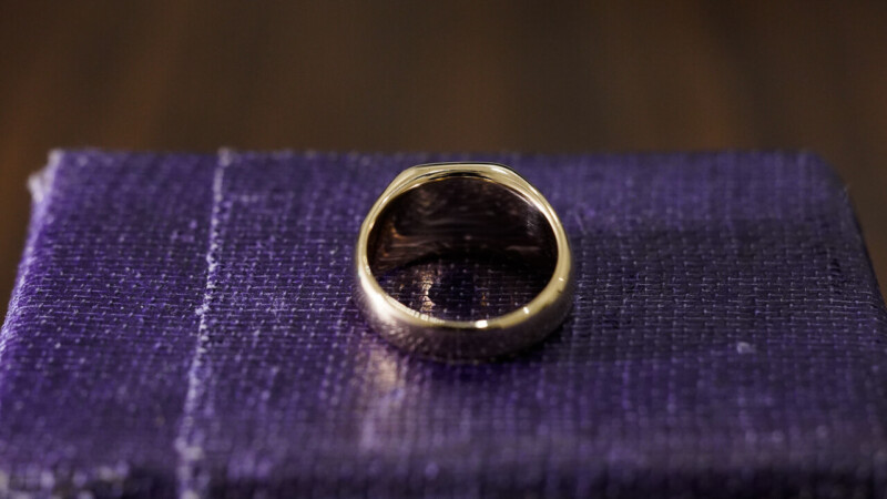 【Bespoke Order】Hand Engraved Signet ring face type:Square5 【Bespoke Order】Hand Engraved Signet ring face type:Square5