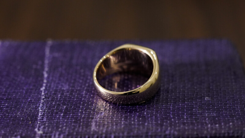 【Bespoke Order】Hand Engraved Signet ring face type:Square6 【Bespoke Order】Hand Engraved Signet ring face type:Square6