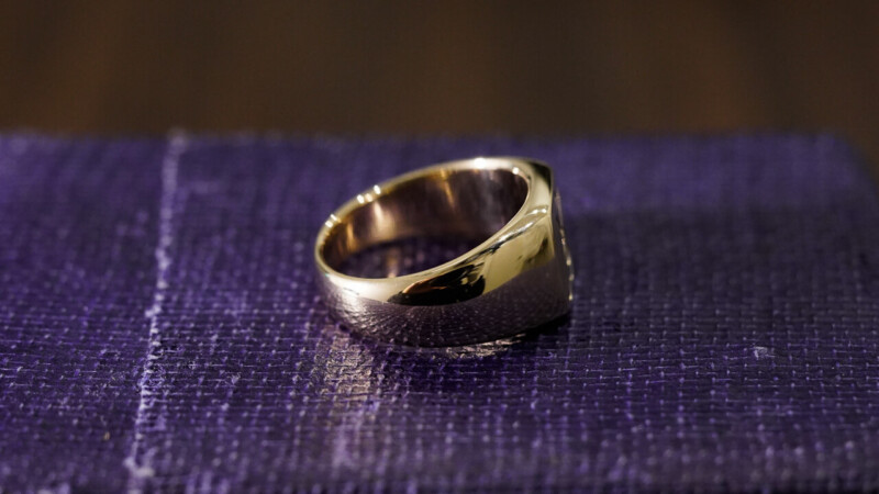 【Bespoke Order】Hand Engraved Signet ring face type:Square8 【Bespoke Order】Hand Engraved Signet ring face type:Square8