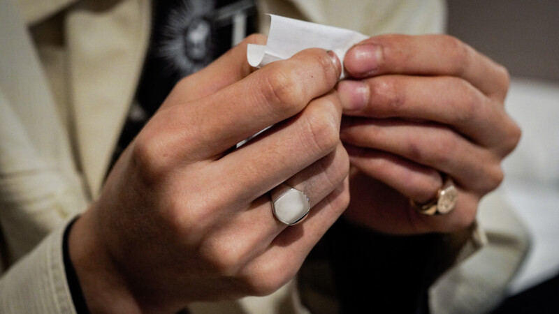 【Regular item】Octagon Signet Ring14