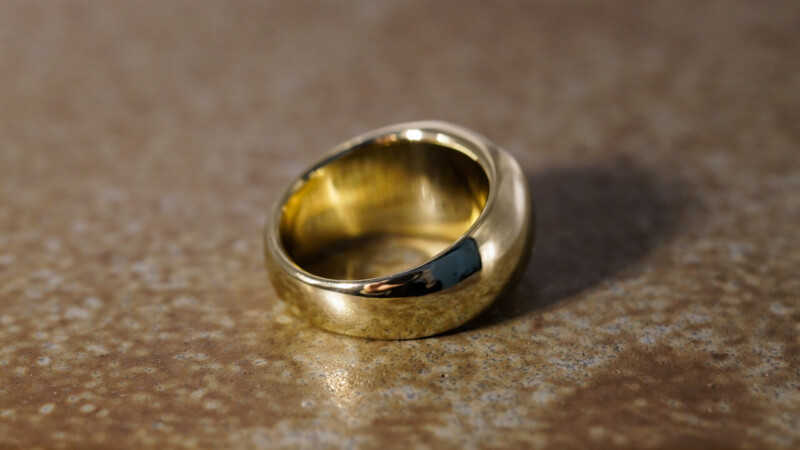 【Bespoke Order】Hand Engraved Classic Oval Square Signut Ring(Brass)T_8
