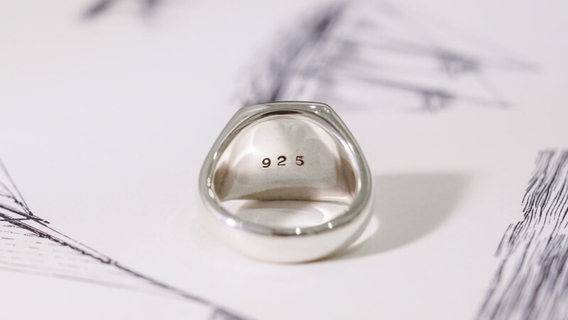 【Bespoke Order】Hand Engraved Curvaceous Square Signet Ring(Sv925)「SSSR」_12 【Bespoke Order】Hand Engraved Curvaceous Square Signet Ring(Sv925)「SSSR」_12