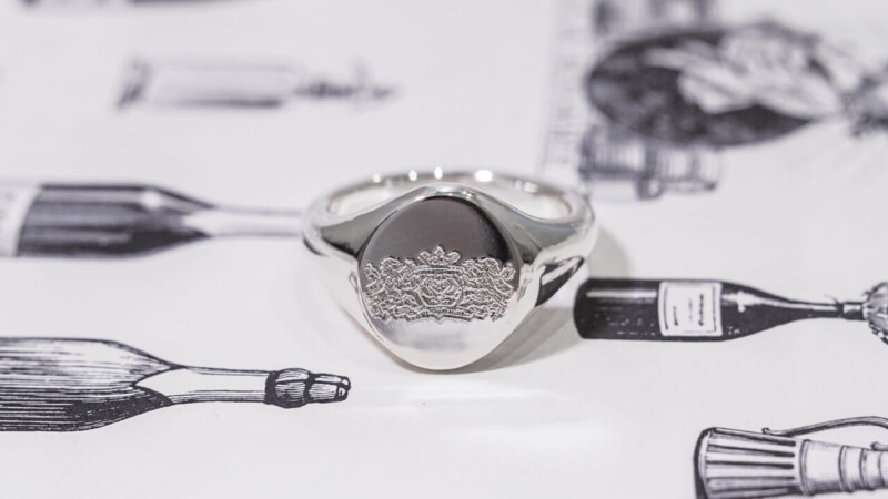 【Semi-custom made】The My Way×KUBUS Machine carved Oval Signet Ring(Sv925)_2 【Semi-custom made】The My Way×KUBUS Machine carved Oval Signet Ring(Sv925)_2