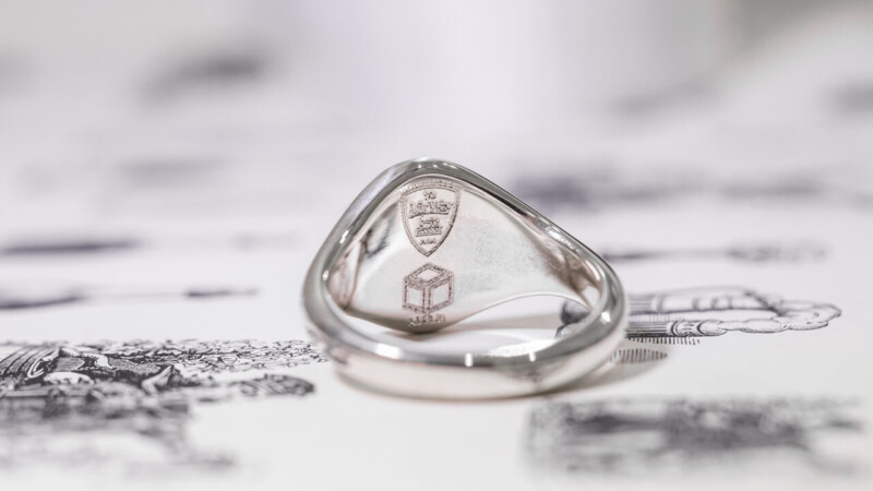 【Semi-custom made】The My Way×KUBUS Machine carved Oval Signet Ring(Sv925)_3 【Semi-custom made】The My Way×KUBUS Machine carved Oval Signet Ring(Sv925)_3