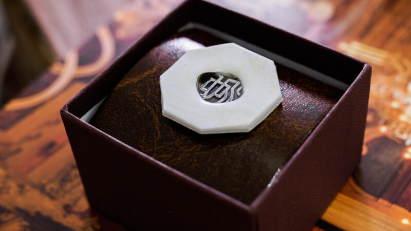 【Semi-custom made】Hand Engraved Oval Signet Ring(Sv925) 「KANJI-池」_5 【Semi-custom made】Hand Engraved Oval Signet Ring(Sv925) 「KANJI-池」_5