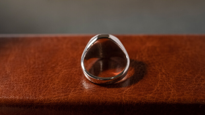 【Regular item】Octagon Signet Ring6