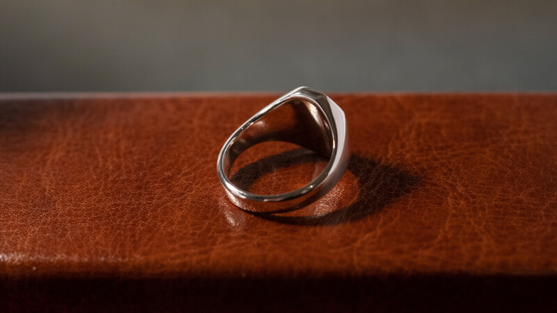 【Regular item】Octagon Signet Ring7