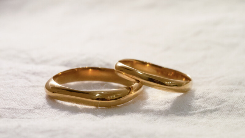 【Bespoke Order】Square pair ring