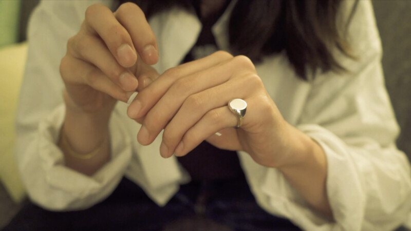 【Regular item】Brass×Silver combination Signet-ring(M)15