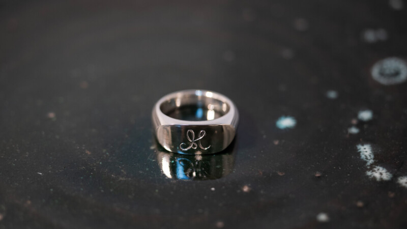 【Semi-custom made】dakon-dakon +engraved ring(Sv925)8