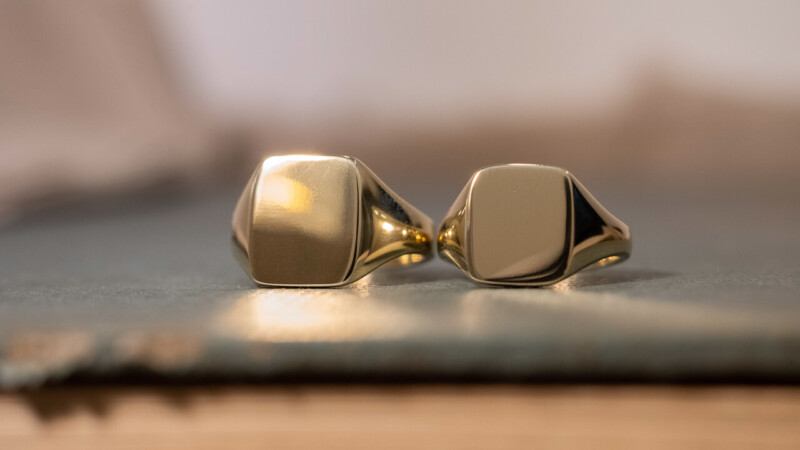 【Bespoke Order】Rectangle signet ring2