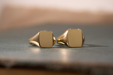 【Bespoke Order】Rectangle signet ring 【Bespoke Order】Rectangle signet ring