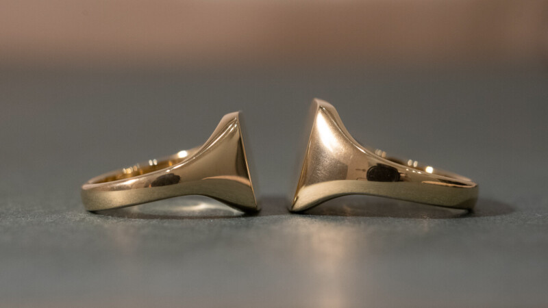 【Made-to-order】Rectangle signet ring4