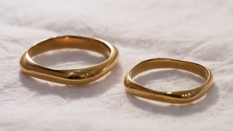 【Bespoke Order】Square pair ring2