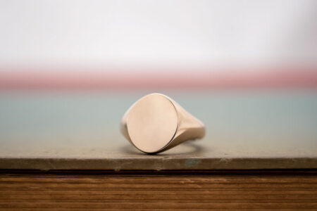 【Regular item】Oval Signet ring(9ct Gold) 【Regular item】Oval Signet ring(9ct Gold)
