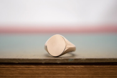 【Regular item】Oval Signet ring(9ct Gold) 【Regular item】Oval Signet ring(9ct Gold)
