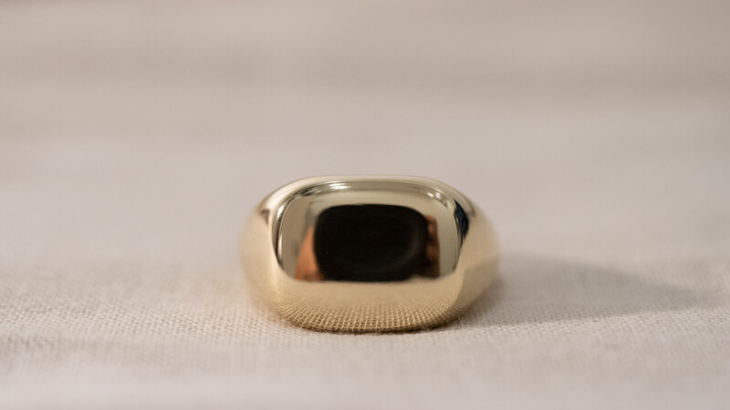 【Bespoke Order】Square pukku-ring(brass)2