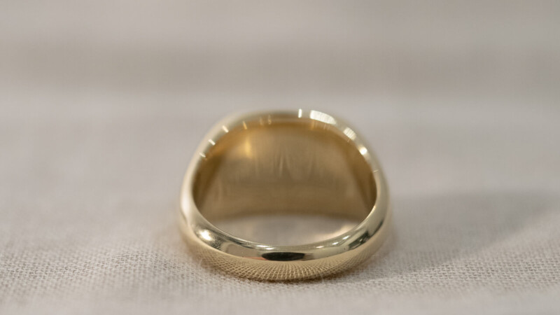 【Bespoke Order】Square pukku-ring(brass)6