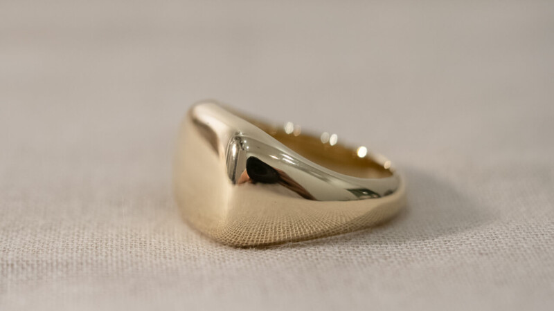 【Bespoke Order】Square pukku-ring(brass)3