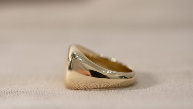 【Bespoke Order】Square pukku-ring(brass)4