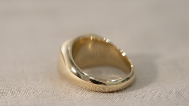 【Bespoke Order】Square pukku-ring(brass)5