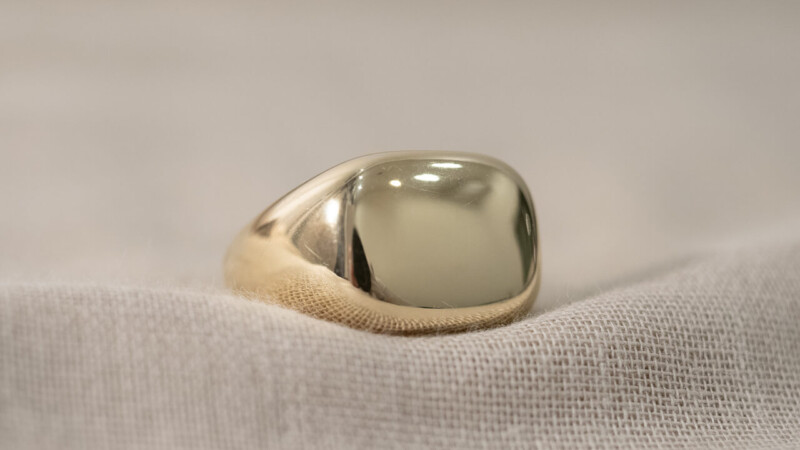 【Bespoke Order】Square pukku-ring(brass)