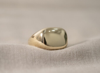 【Bespoke Order】Square pukku-ring 【Bespoke Order】Square pukku-ring(brass)