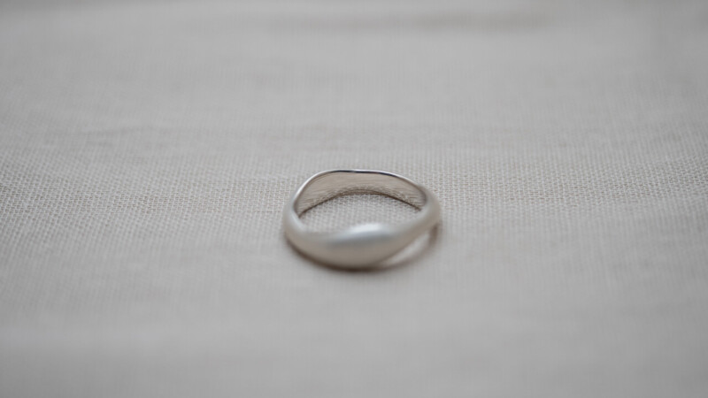 【Semi-custom made】utakata-ring wide ver.(Sv925)10