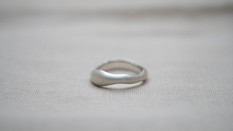 【Semi-custom made】utakata-ring wide ver.(Sv925)2