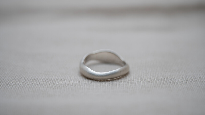【Semi-custom made】utakata-ring wide ver.(Sv925)4