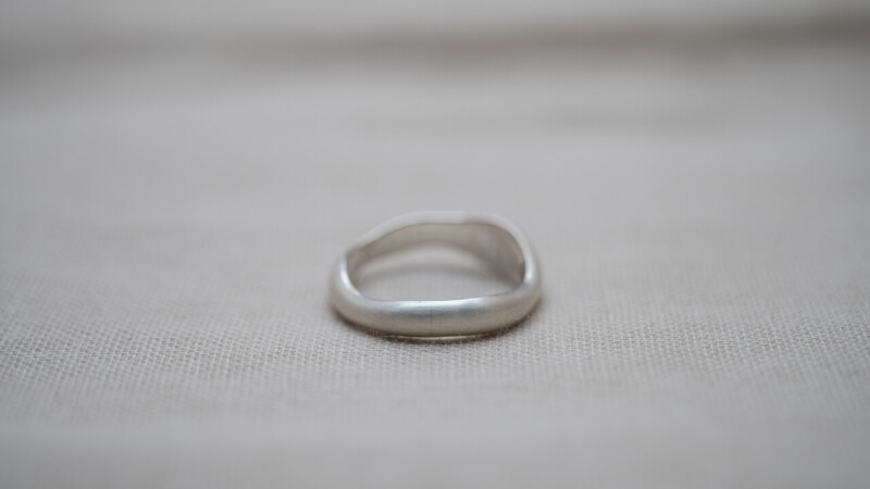 【Semi-custom made】utakata-ring wide ver.(Sv925)5