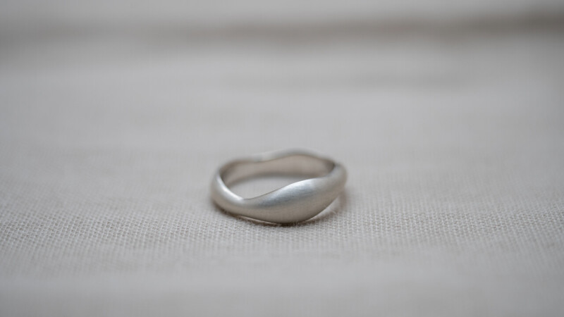 【Semi-custom made】utakata-ring wide ver.(Sv925)9
