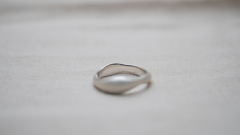 【Semi-custom made】utakata-ring wide ver.(Sv925)7