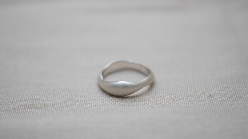 【Semi-custom made】utakata-ring wide ver.(Sv925)8