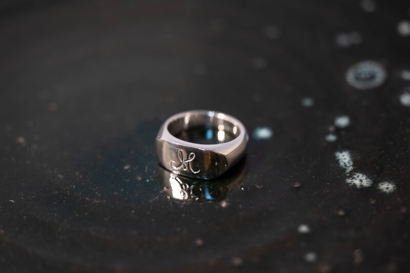 【Semi-custom made】dakon-dakon +engraved ring(Sv925)blog3
